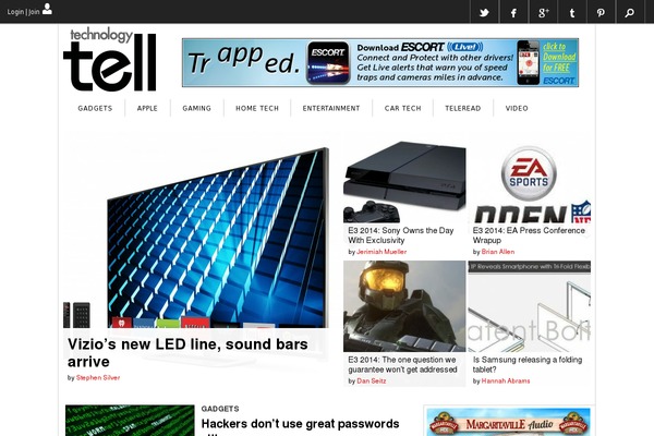 technologytell theme websites examples