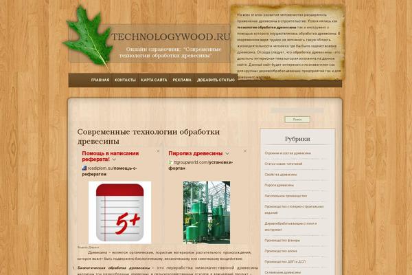 Derevo theme websites examples