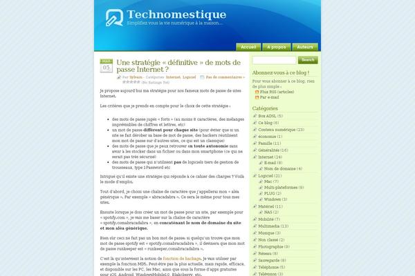 Site using Simple Sitemap plugin