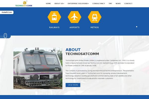 Site using HT News Ticker plugin