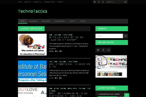 technotactics.in site used News-box