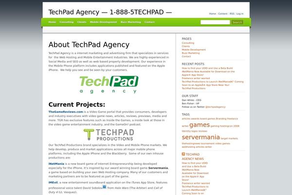 Cordobo Green Park 2 theme site design template sample