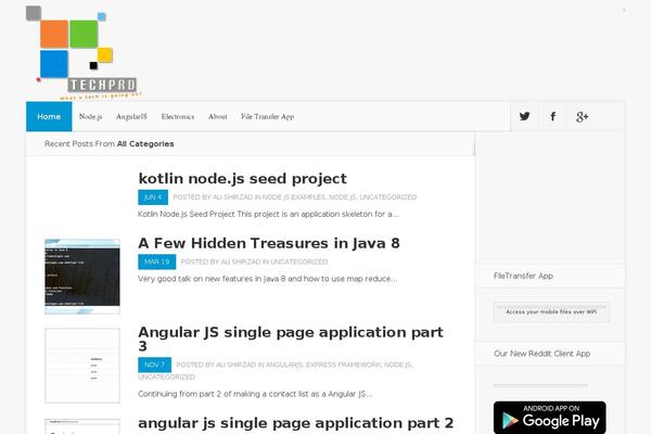 Site using Simple Code Highlighter plugin