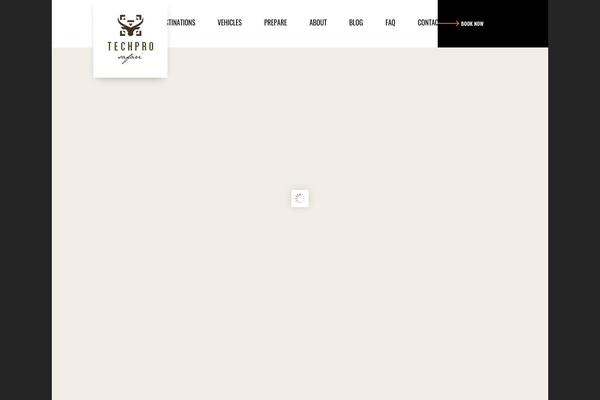Wanderland theme site design template sample