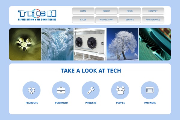 techrefrigeration.com site used Techrac