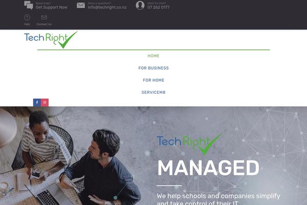 Site using Animated Headline plugin