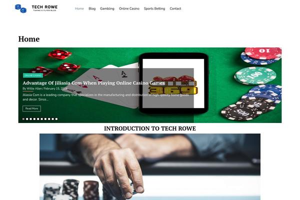 techrowe.com site used Royal-news-magazine