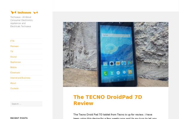 Twentyfifteen Child theme site design template sample