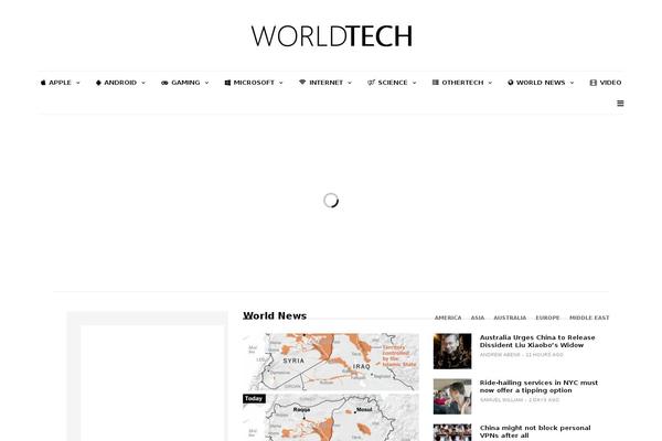 Site using Theia-sticky-sidebar plugin