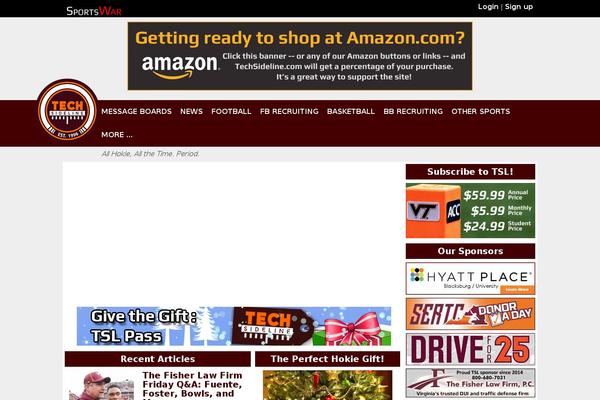 techsideline.com site used Sportswar-3
