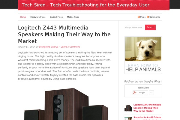 Site using WPSIREN Recent Posts By Category plugin