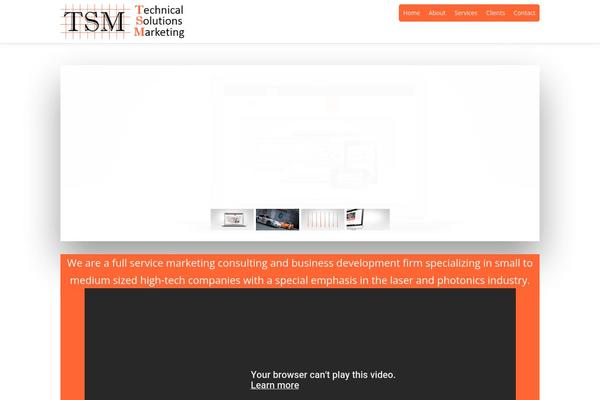 techsolmarketing.com site used Onepress-child