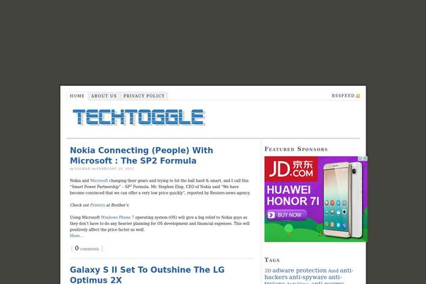 Thesis theme site design template sample