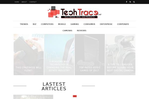 techtrace.net site used Mystique_wp