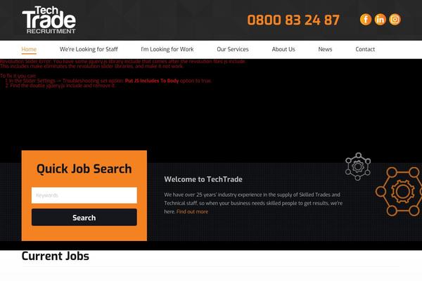 Site using Captainform plugin