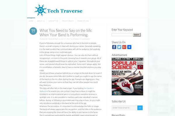 techtraverse.com site used Deep-light