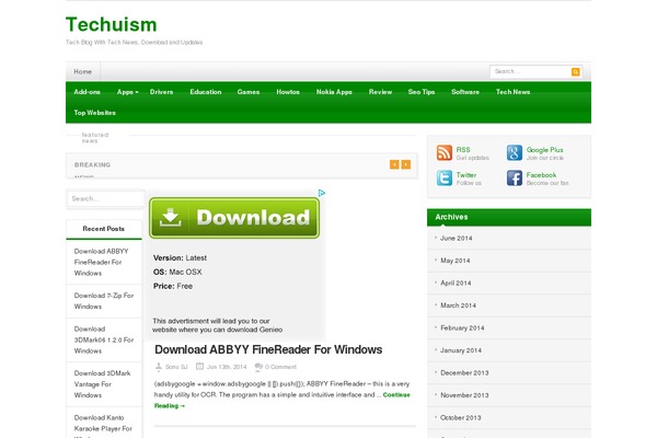 Site using Td-cloud-library plugin