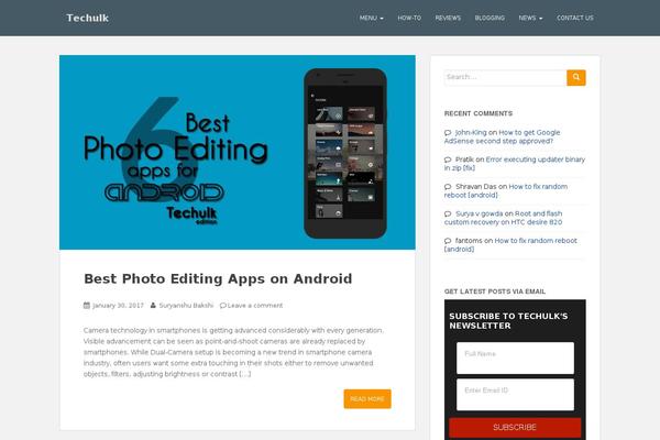 Contentberg theme site design template sample
