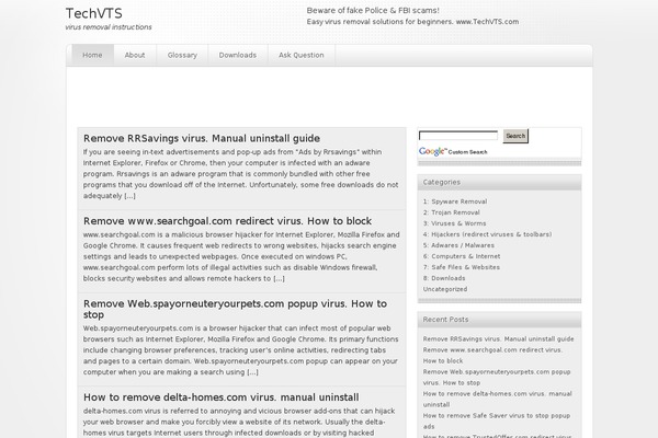 techvts.com site used PenNews
