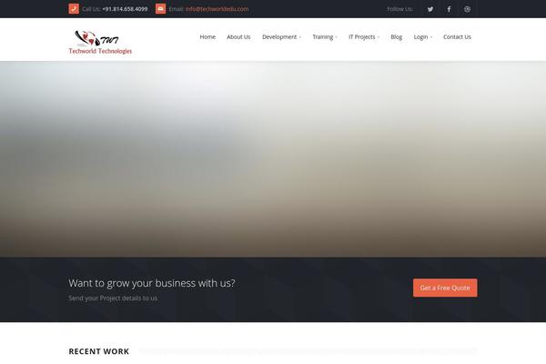 Site using Coneblog-widgets plugin