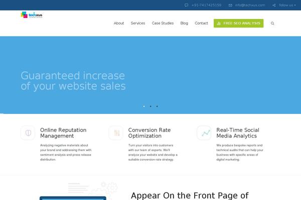 SEOWP theme site design template sample