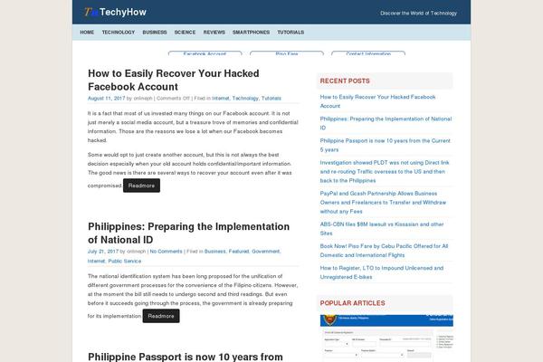 QuickPress theme site design template sample
