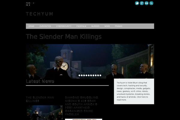 The Newswire theme site design template sample