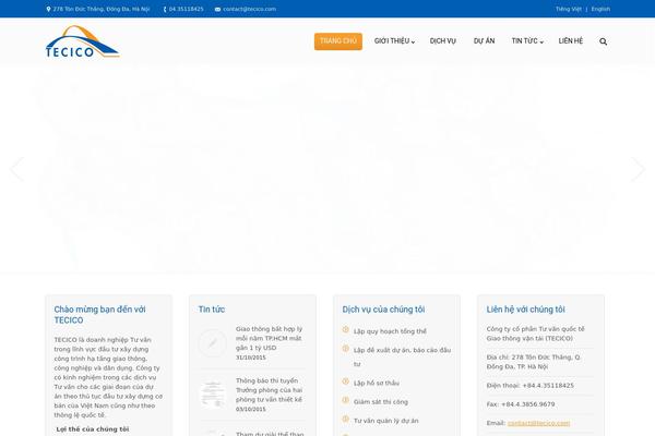 The7 theme site design template sample