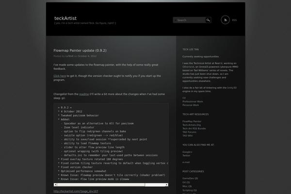 Site using Google Analyticator plugin