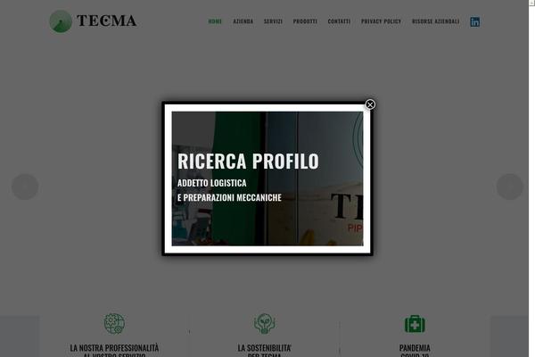 Site using Themestek-industco-extras plugin