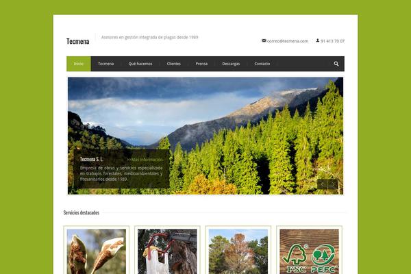 Centum theme site design template sample
