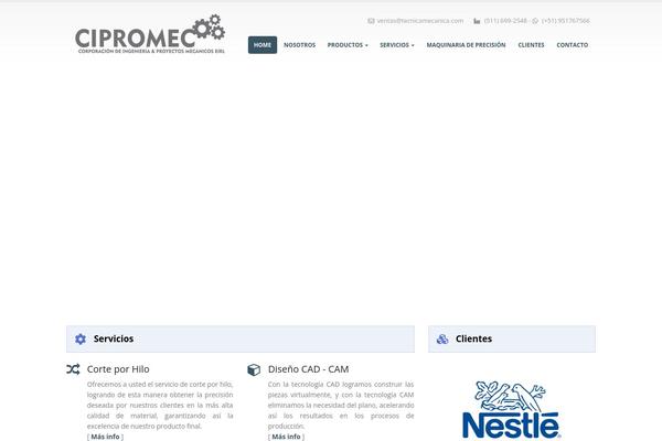 Porto theme site design template sample