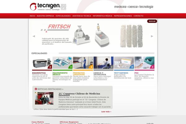 Site using Elementor plugin