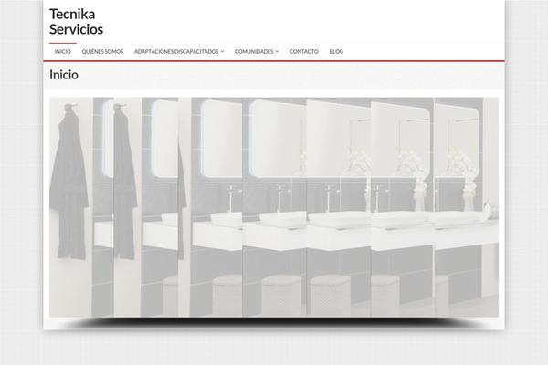 MX theme site design template sample