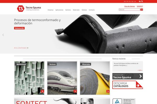 tecno-spuma.com site used Sweethomes