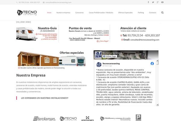 Impreza theme site design template sample