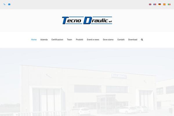 Total Child theme site design template sample