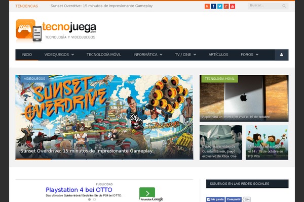 NewsPaper theme site design template sample
