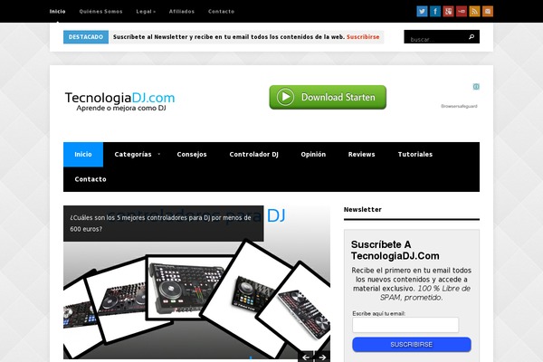 Site using Accesspress-social-pro plugin