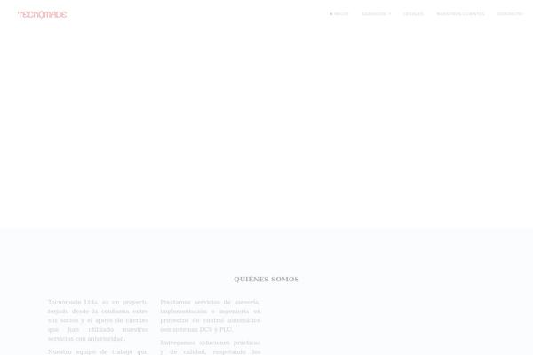 tecnomade.cl site used Modular-child