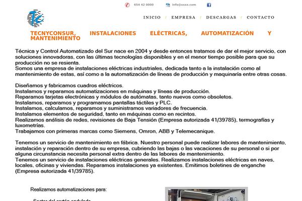 Archi-child theme site design template sample