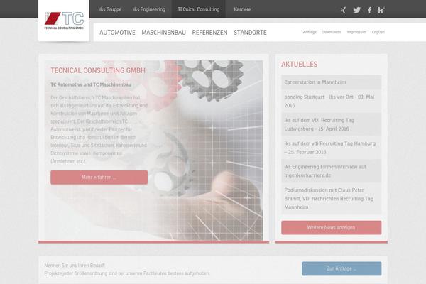 tecsite.de site used Iks