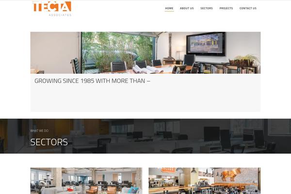 Ambient theme site design template sample