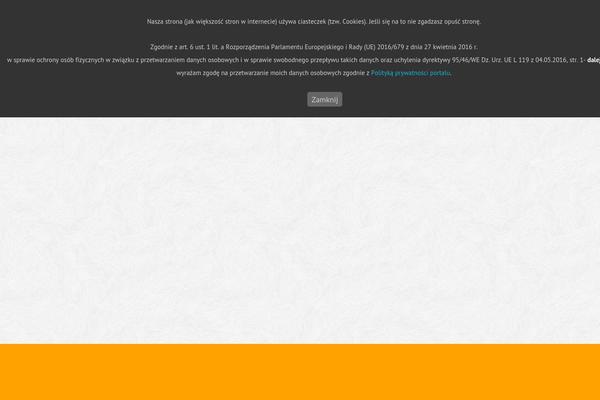 teczowakrainka.pl site used Jupiter