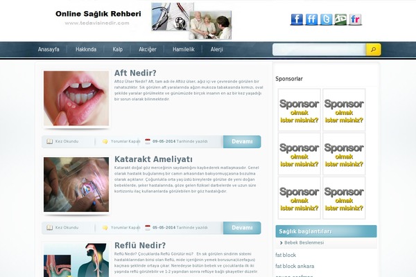 Hueman theme site design template sample