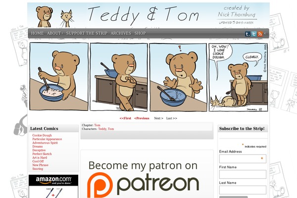 ComicPress theme site design template sample