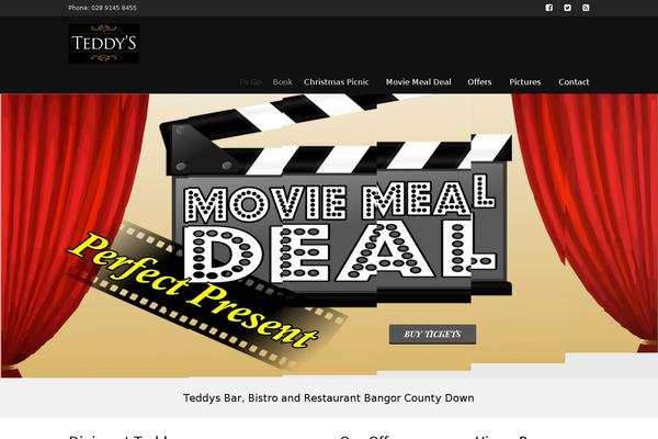 Nosh theme site design template sample