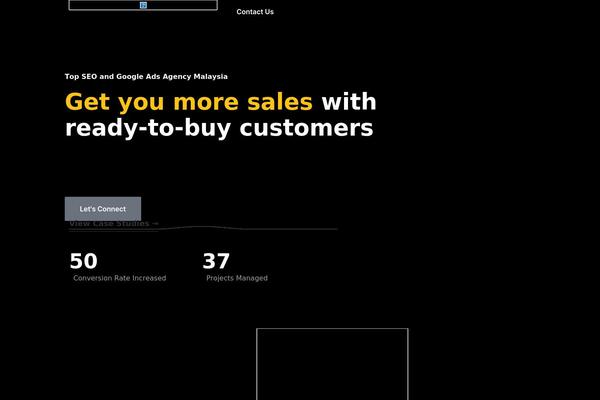 Ark theme site design template sample