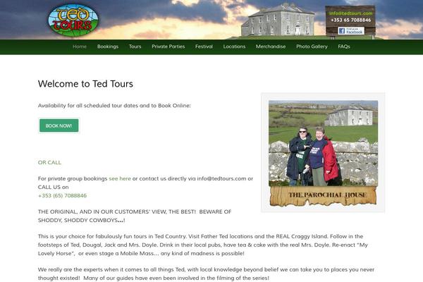 tedtours.com site used Fdm-theme3.0.4