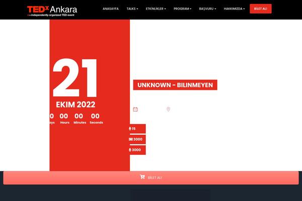 Big-event theme site design template sample